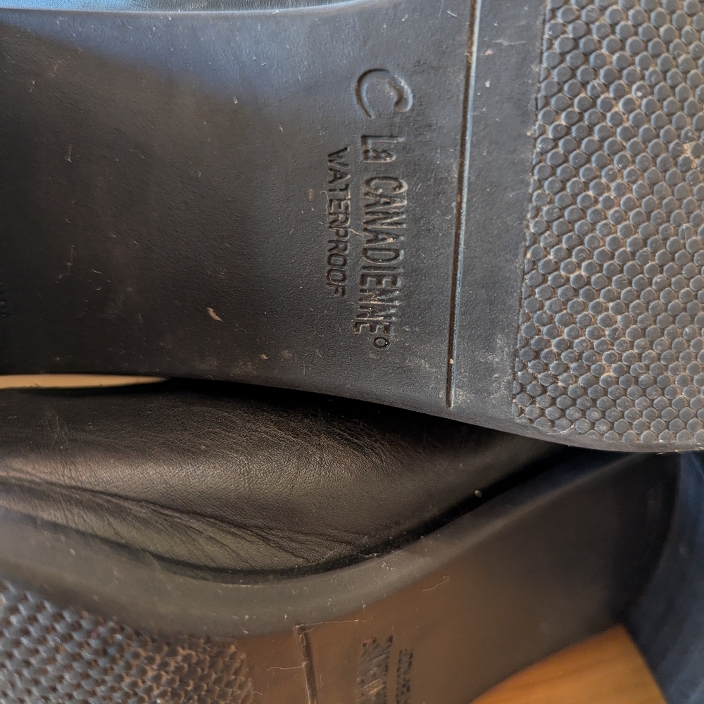 La Canadienne Leather Ankle Boot Size 7.5 - Picture 6 of 8